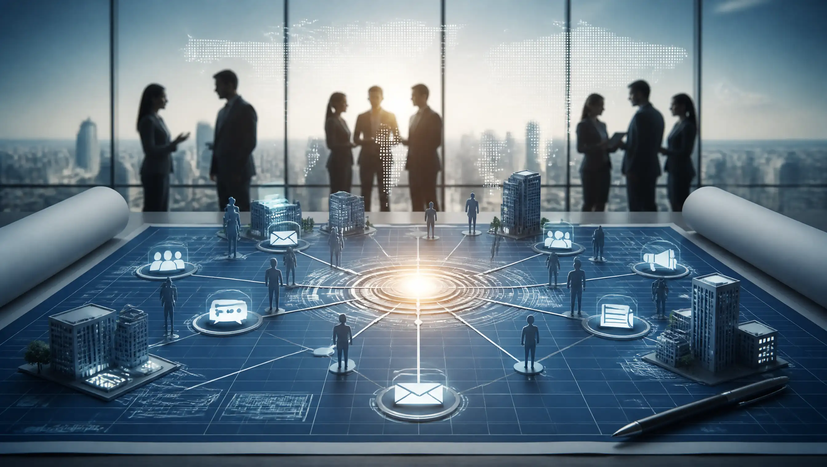 Internal communication strategy helping large enterprises improve employee engagement, collaboration, leadership communication, and organizational alignment
